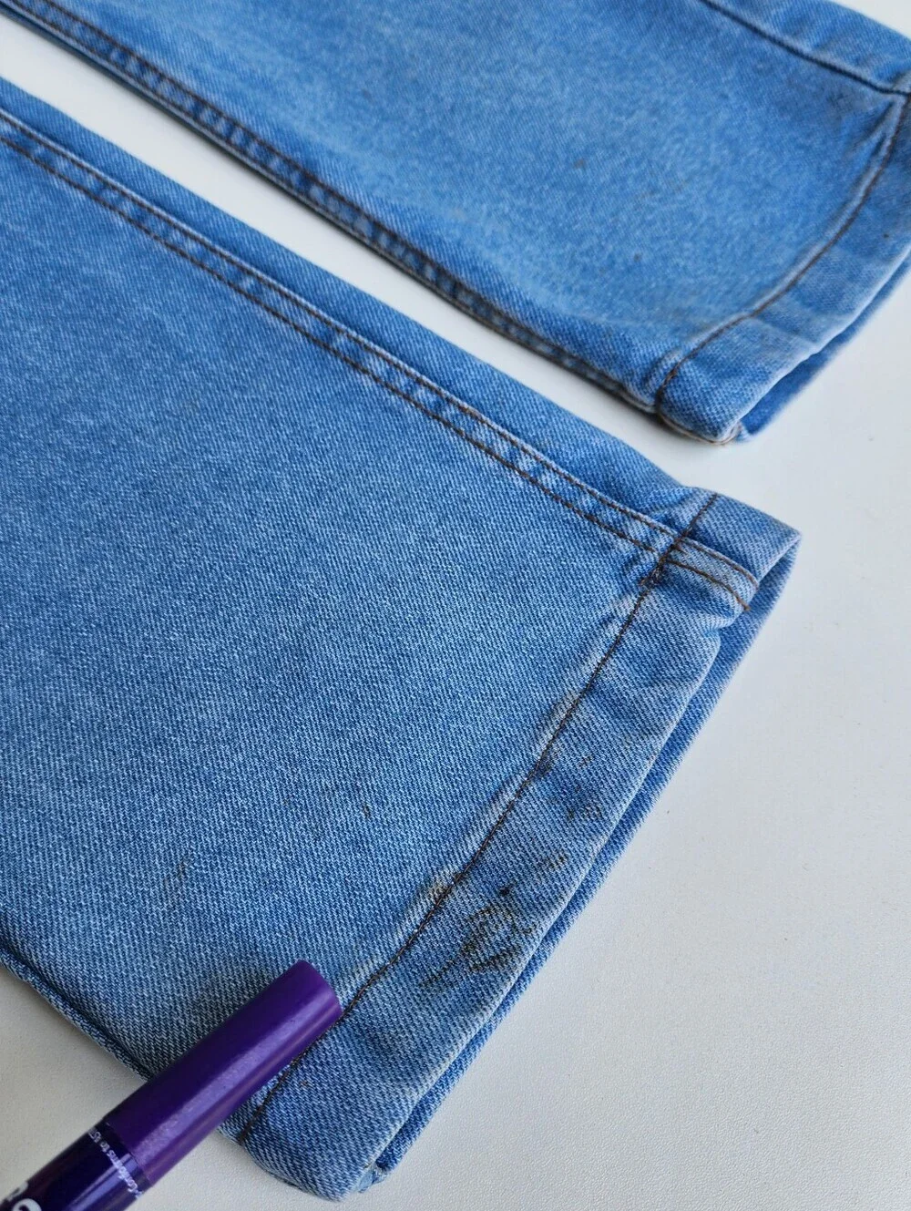 Haband Casual Joe Mens Streetwear Rugged Denim Jeans SStyle #03L Casual Sz 32 L